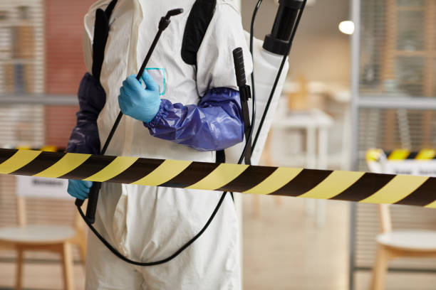 Professional Drug Lab Cleanup technician working in Berclair, TX